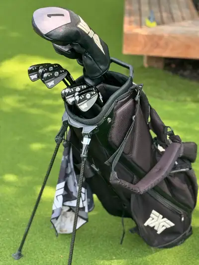 PXG premium Quality Golf Clubs - blacked out with carry bag, View more
