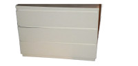 I deliver! White Wooden 4-Drawers Chest Dresser