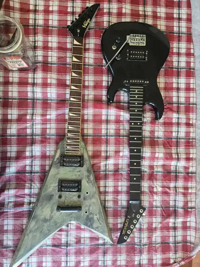 vintage  metal xx wilkinson p ups needs reassem univox ripper, View more