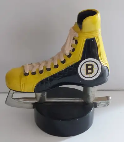 1970s BOSTON BRUINS Scott Products Hockey Skate Bottle Opener, View more