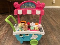 Scoop and learn toy ice cream cart 