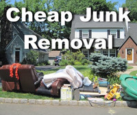 Junk waste garbage removal- dump runs 