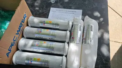 New apec water filter cartridges for reverse osmosis system or other water filter systems. standard...
