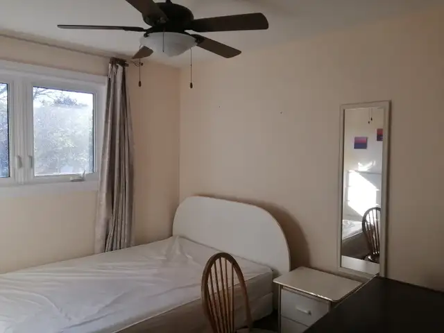 Available Now, upstairs Bedroom QEW/Indian Rd, all included