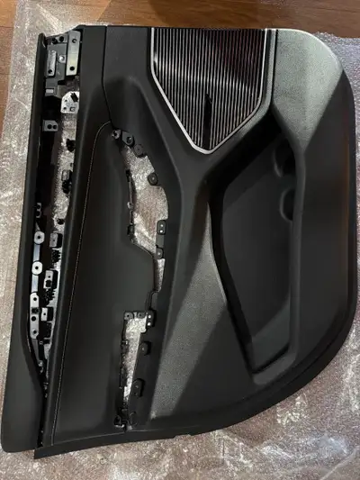 Brand New Genuine OEM Mopar Front Left Interior Door Trim Panel (Driver Side) Premium Nappa leather...