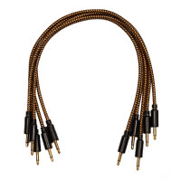 EURORACK PATCH CABLES 3.5mm mono Gold Plated Connectors