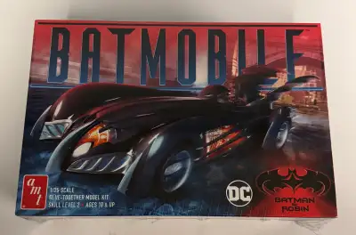 Batman and Robin Batmobile Model Kit, View more