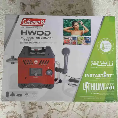 Brand new Coleman H2Oasis propane powered hot water heater. Bought this a few years ago but we haven...
