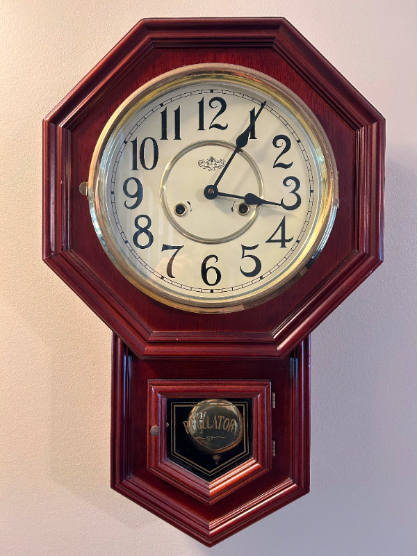 Regulator Clock not antique but old in Home Décor & Accents in Markham / York Region