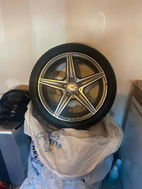 Set up 4 Rims and Tire for Mercedes-Benz