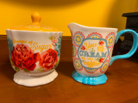 The Pioneer Woman Blossom Jubilee Creamer and Sugar Pot Set