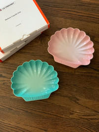 Sale! $160/2! New Le Creuset Shell Dishes