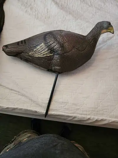 Foam role up Hen decoy, View more