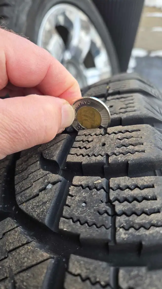 20" Chevy Rims with Hankook iPike Snow Tires in Tires & Rims in Oshawa / Durham Region - Image 3