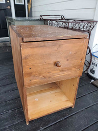 Wood Cabinet $25
