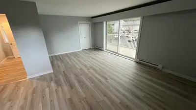 4 bedroom 1 bath upper level unit of a triplex (two additional units in this house as well, totally...