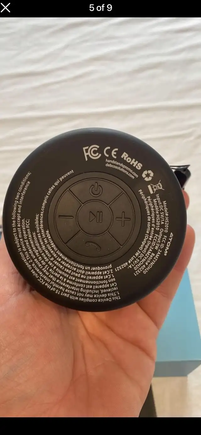 No H2O Water Proof Wireless Speaker in General Electronics in Edmonton - Image 6