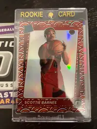 Scottie Barnes Rookie card (Grail Rc card)