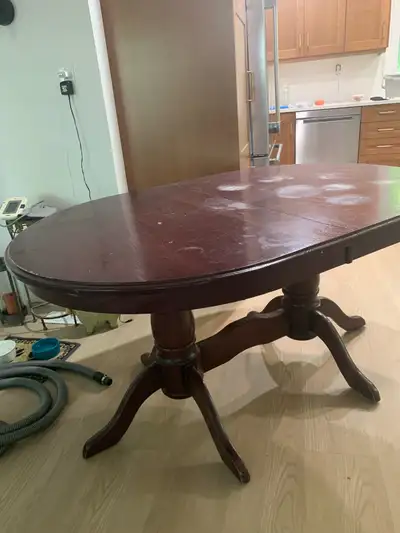 Extendable Oak Wood Dining table, View more