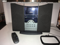 Audiovox CE-500S, CD / Cassette / Radio Portable Mini System