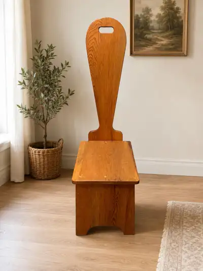 Solid Wood Children’s Chair - Kids Stool, View more