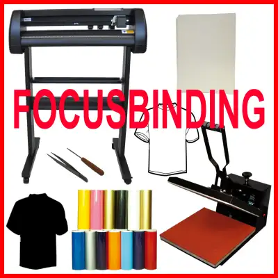 Owner's Bundle 34" Vinyl Cutter Plotter 15x15 Heat Press Vinyl, View more