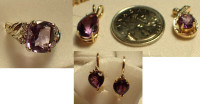 FOR SALE - Amethyst jewelry set