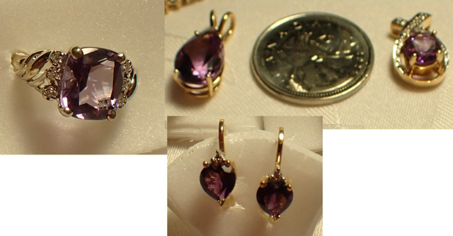 FOR SALE - Amethyst jewelry set in Jewellery & Watches in Peterborough