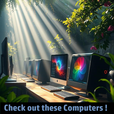 4 Gaming computers for sale (1 Laptop), excellent running !, View more
