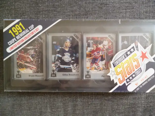 1991 Memorial Cup sealed hockey box + 1990/91 OHL box