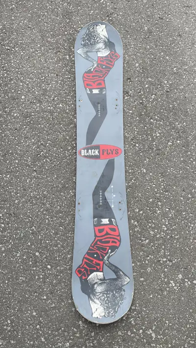 Black Flys Vintage Snowboard, View more