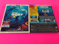 Disney Pixar FINDING DORY (Blu-Ray + 2-DVD) with Slipcover EX CO