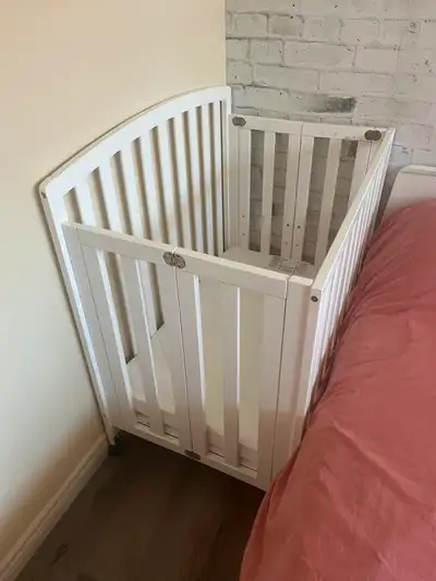 BABY CRIB + MATTRESS, View more