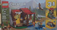 LEGO Creator 3 in 1 31098 New Sealed Outback cabin