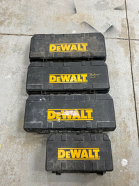 Used Dewalt toolboxes