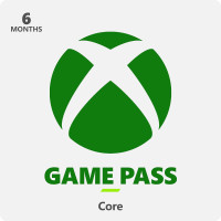 Xbox Game Pass Core 6 Month Membership (Original Price - $45)