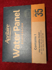 Aprilaire water panel 35  for humidifier.