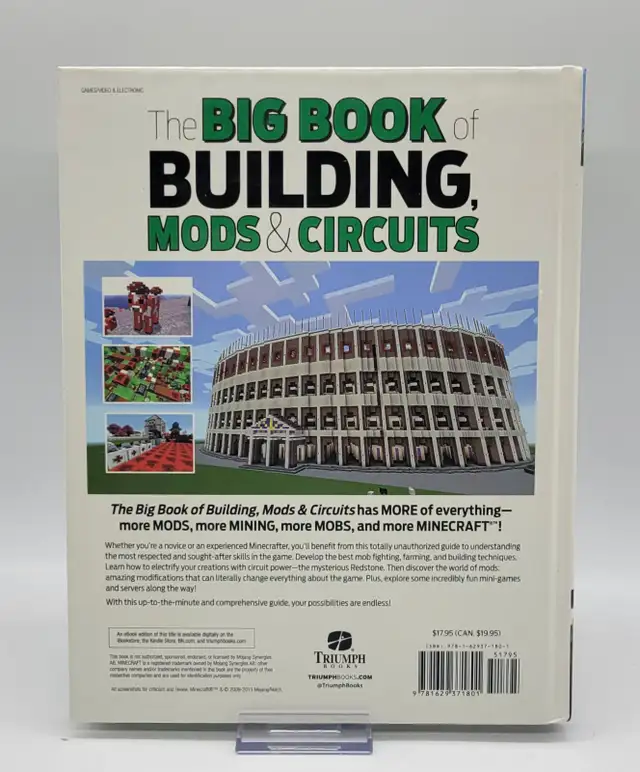 The Big Book of Building Mods & Circuits Hardcover Book in Non-fiction in Windsor Region - Image 3