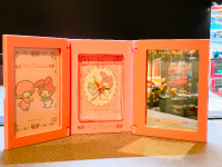 Rare Sanrio My Melody picture frame, Alarm Clock and mirror
