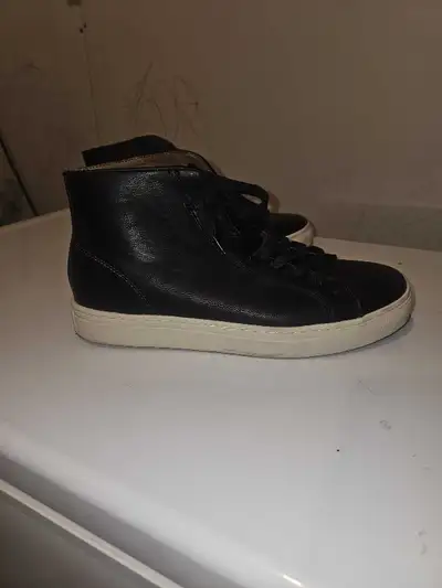 Shoes PERRY ELLIS Black Leather  11.5, View more