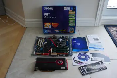 PC mother board / I7 processor / Memory / Graphics Card:, View more