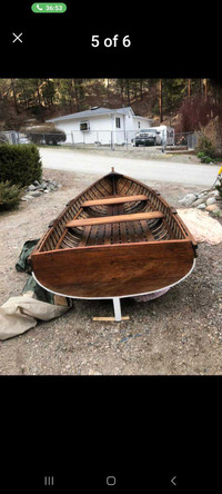 Ken Douglas hand made boat from Vancouver Island 