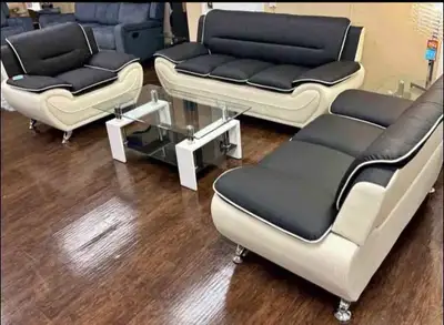 3+2 Leather Sofa Set With Armchair For Sale, View more
