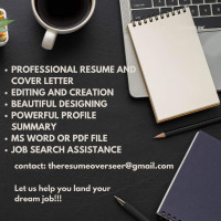 Resume Creation/ Editing Services