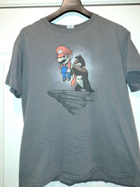 Nintendo T-shirt Mario And Donkey Kong Size Teen Large " the cir