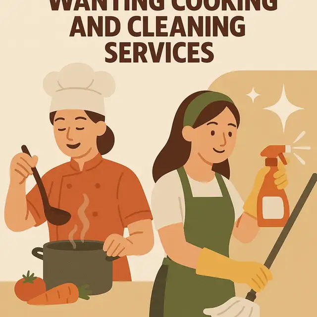 Someone to cook and clean  in Cleaning & Housekeeping in City of Toronto - Image 2