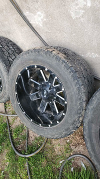 6 bolt ford and chevy wheels and tires 
