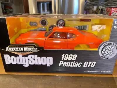 1969 Pontiac GTO - 1/18 diecast “Bodyshop”, View more