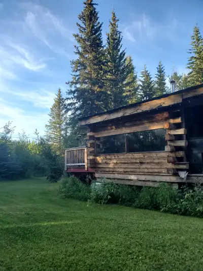 2000 sq ft LOG HOME FOR SALE BY OWNER 415000 2 bedroom 2 storey log home on 3 acre private treed lan...