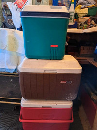 camping coolers..$15 each